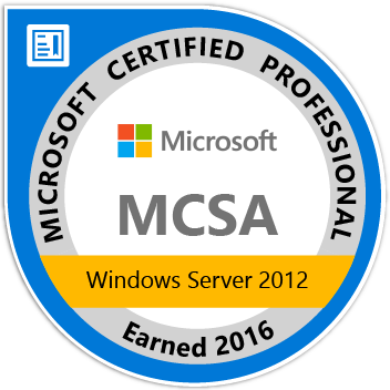 Microsoft Certified Solutions Associate: Windows Server 2012