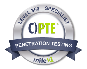 Certified Penetration Testing Engineer (Mile2)